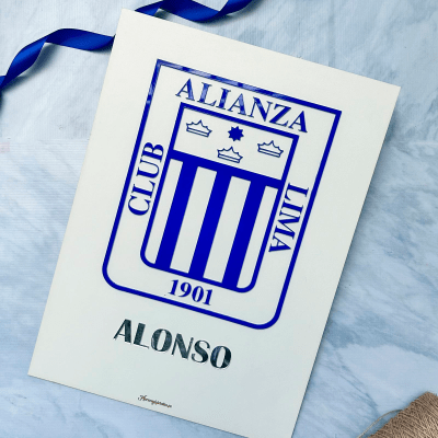 CUADRO PERSONALIZADO ALIANZA LIMA