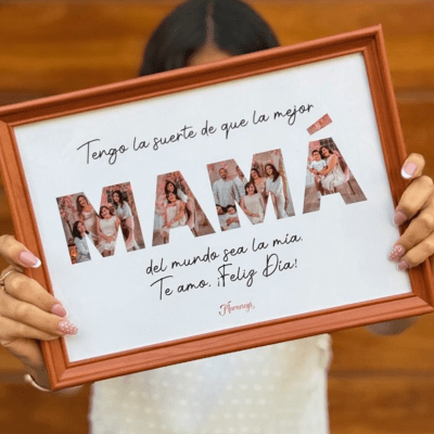 MARCO DE FOTOS LETRAS MAMÁ