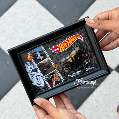 CUADRO HOT WHEELS MOTO