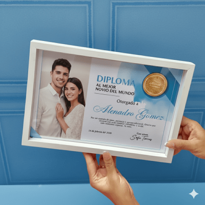 DIPLOMA MEJOR NOVIO