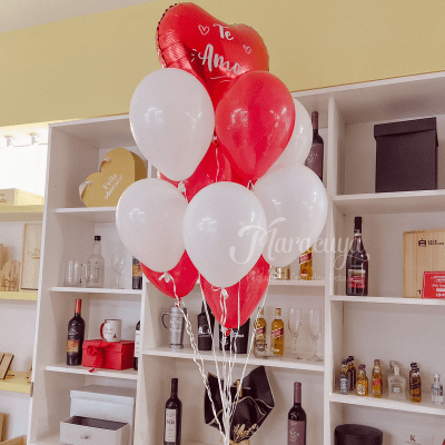 SET DE GLOBOS CON HELIO