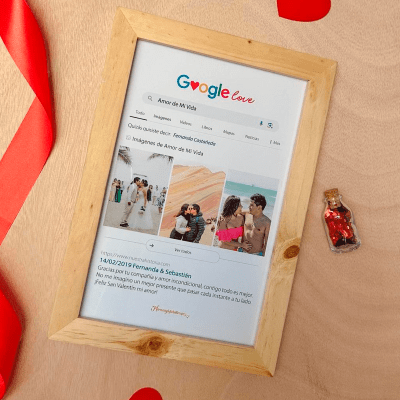 CUADRO GOOGLE LOVE