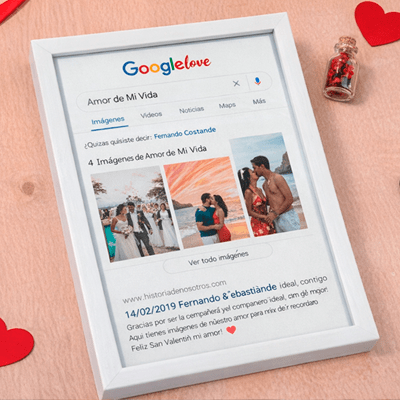 CUADRO GOOGLE LOVE