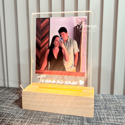 LAMPARA FOTOGRÁFICA AMOR