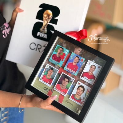 CUADRO COLECCIONABLE CR7 LEGEND