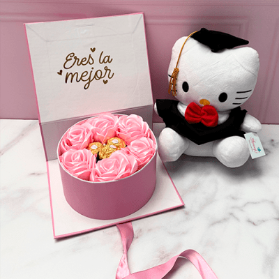 PACK KITTY GRADUACION