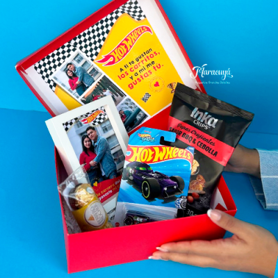 PACK LOVE HOT WHEELS