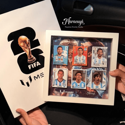 CUADRO COLECCIONABLE MESSI LEGEND