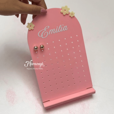 PORTA ARETES PERSONALIZADO