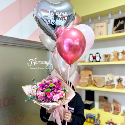 PACK RAMO DEL DÍA & GLOBOS