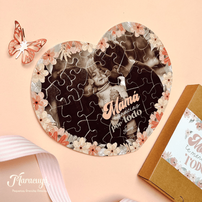 ROMPECABEZA CORAZON PERSONALIZADO