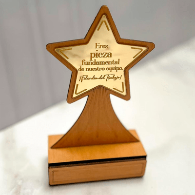 TROFEO ESTRELLA DIA DEL TRABAJO