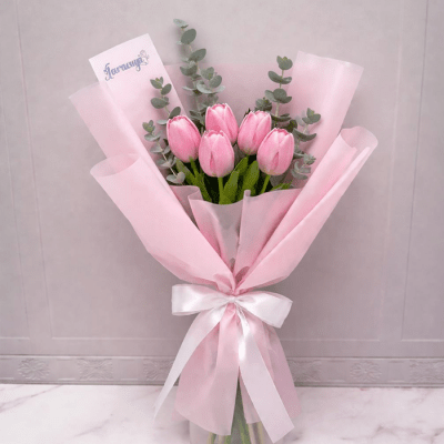 RAMO DE TULIPANES x5