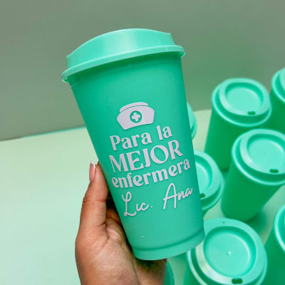VASO CAFETERO ENFERMERA