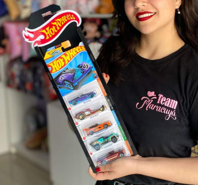 ORGANIZADOR 5 HOT WHEELS
