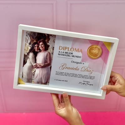 DIPLOMA LA MEJOR MAMÁ