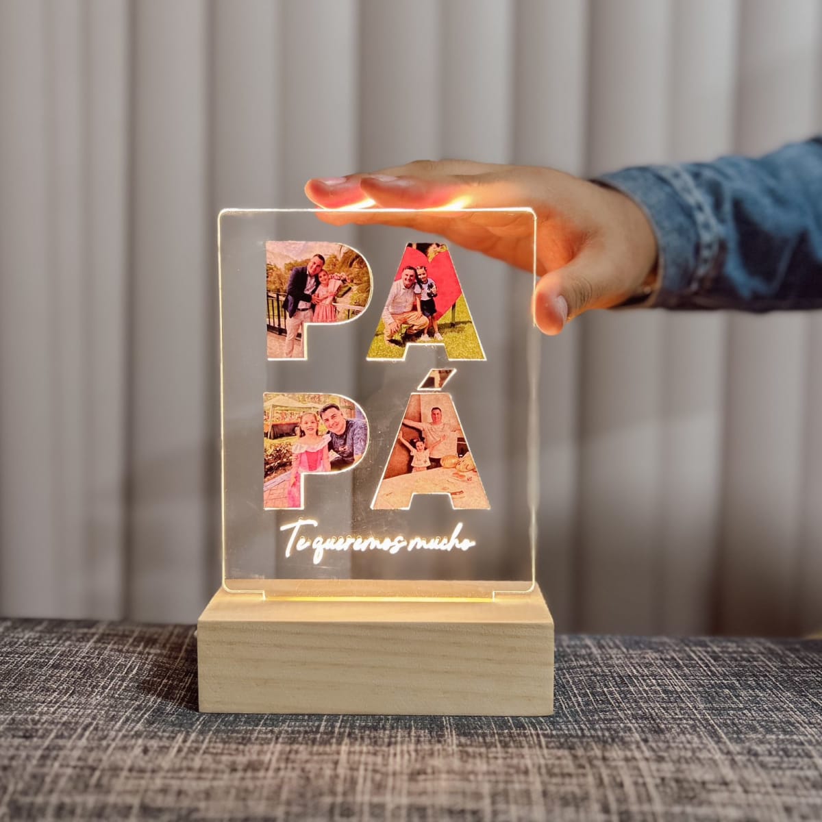 LÁMPARA FOTOGRÁFICA PAPÁ1