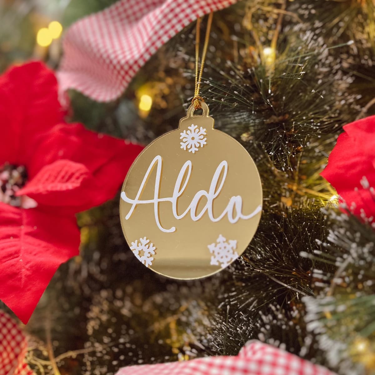 COLGANTE ACRILICO DORADO1