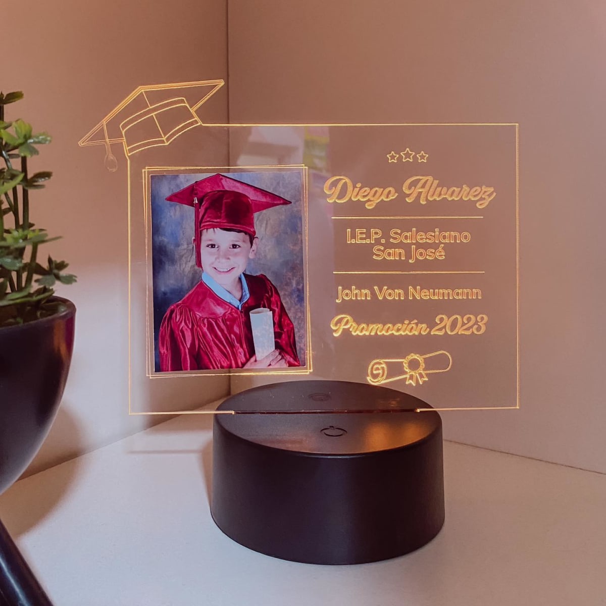 LÁMPARA FOTOGRÁFICA GRADUACIÓN1