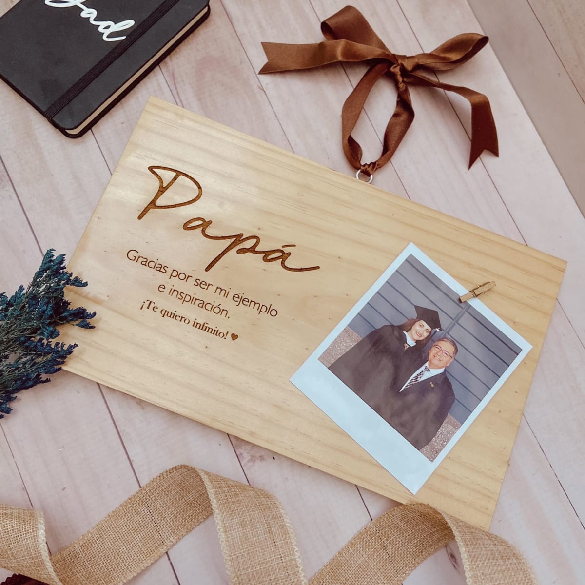 PLACA PORTAFOTO GRABADA PAPÁ2