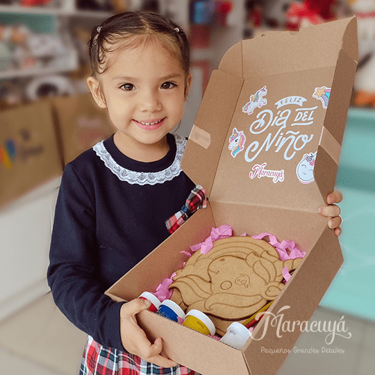 BOX PARA COLOREAR NIÑA1