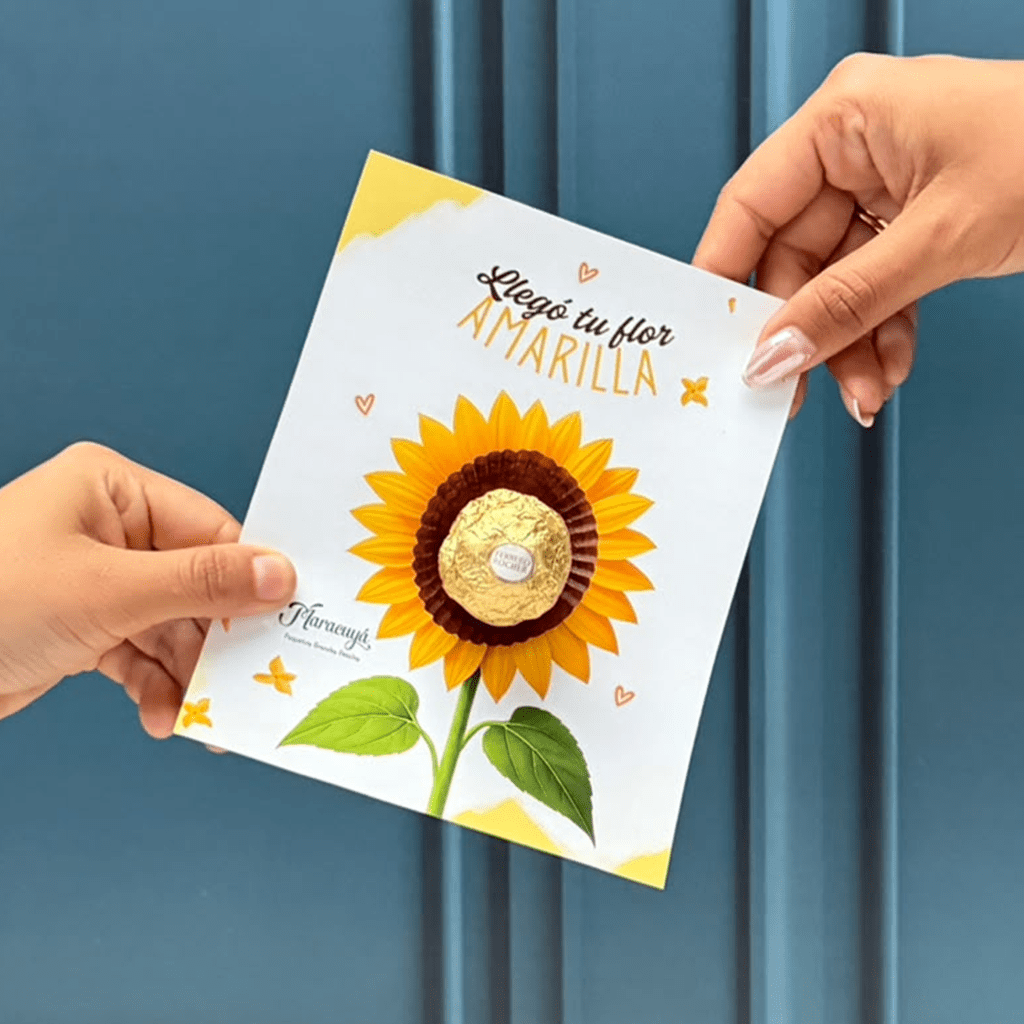 TARJETERO GIRASOL FERRERO1