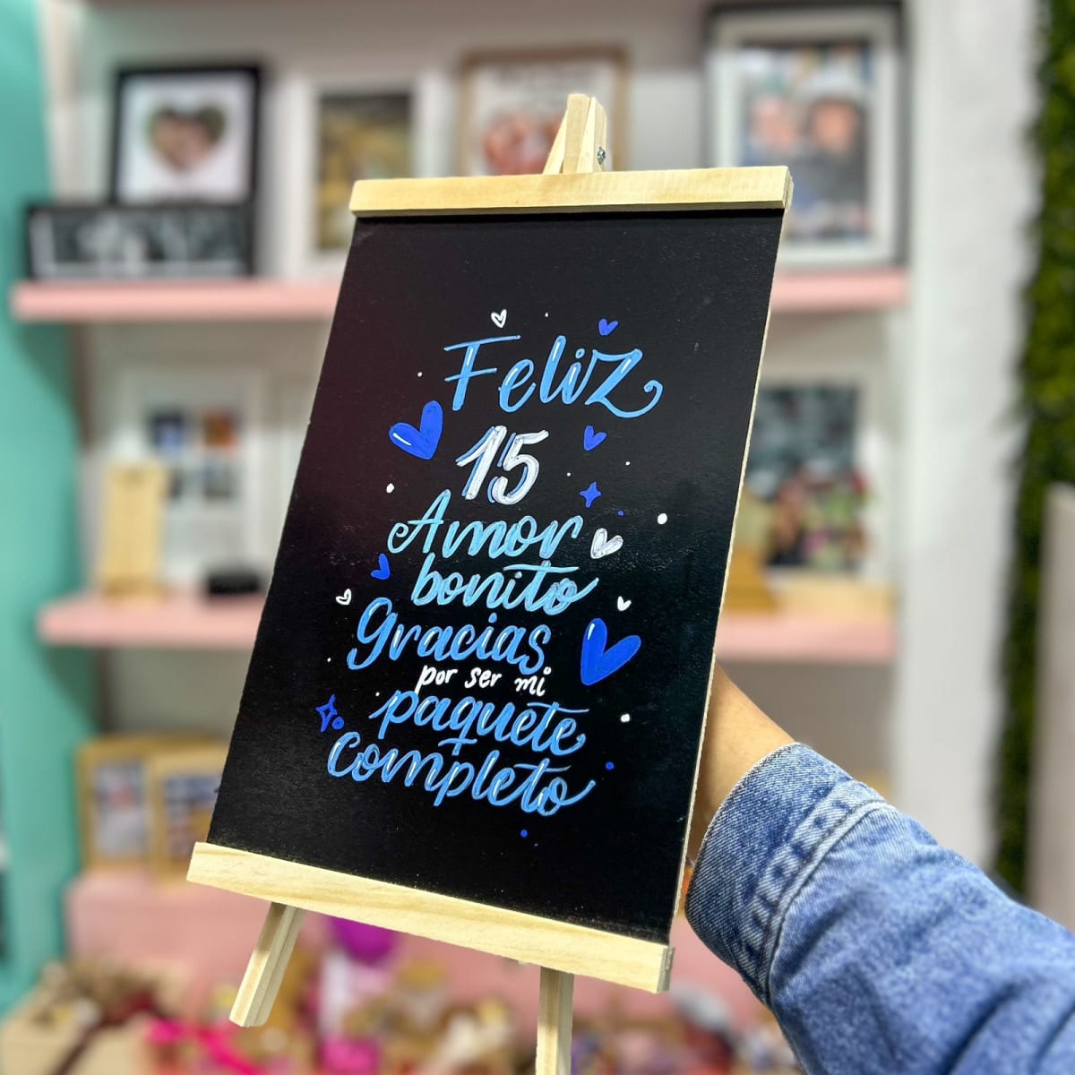 PIZARRA PERSONALIZADA CABALLETE2