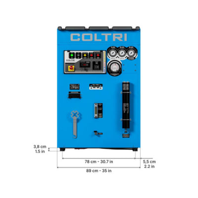 COMPRESOR SUPER SAILENT COLTRI 315 ET 5.5KW 3PH 400V 50HZ1
