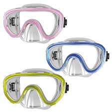 SET MARINA MÁSCARA MÁS SNORKEL NIÑO AMARILLO