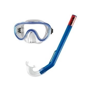 SET MARINA MÁSCARA MÁS SNORKEL NIÑO AZUL