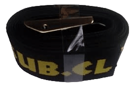 CINTURÓN CON HEBILLA DE ACERO INOXIDABLE