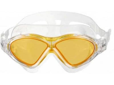 MÁSCARA DE NATACIÓN BIONIK TRANSPARENTE/AMARILLO