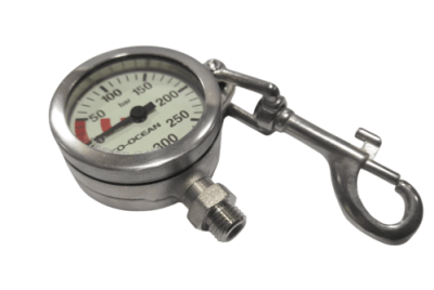 MANOMETRO CON  MOSQUETON ECO-OCEAN TERMOINDUSTRIA