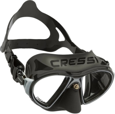 MASCARA CRESSI SUB MODELO ZEUS NEGRA1