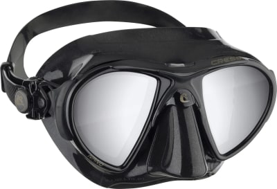 MÁSCARA CRESSI SUB MODELO NANO  NEGRO