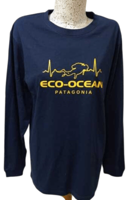 POLERA ECO-OCEAN PATAGONIA AZUL