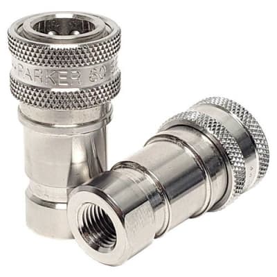 ACOPLADOR Q.D 1/4 FPT,ACERO INOXIDABLE 316 CON CIERRE COD 5SSH2-62Y1