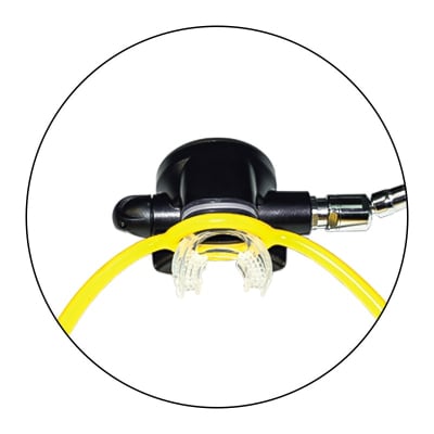 ADAPTADOR CUELLO PARA REGULADOR 2 ESTADO SAEKO DIVER