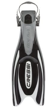 ALETA CRESSI SUB FROG PLUS SILVER LXL