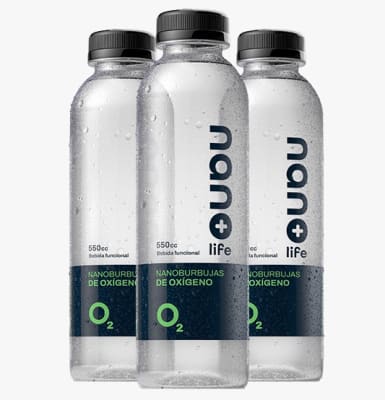 Pack 12 botellas 550 cc Nano Life