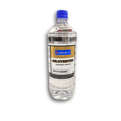 Diluyente Poliuretano 1 Litro Sherwin Williams