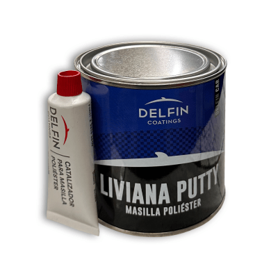 Masilla Poliéster Liviana Putty Delfin