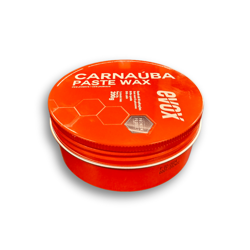 Cera Carnaúba Automotriz Paste Wax Evox 200 Grs1