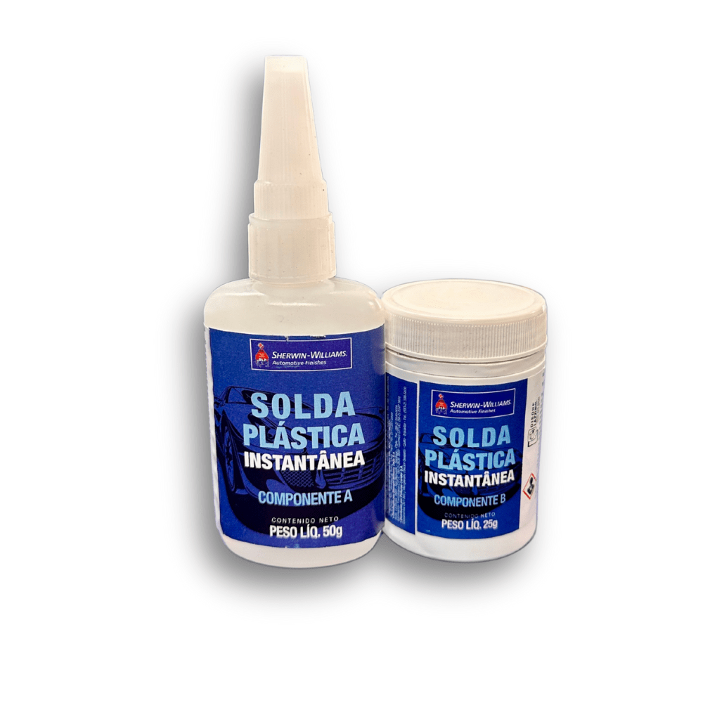 Kit Solda Plástica Reparador Focos y Parachoques Sherwin Williams1