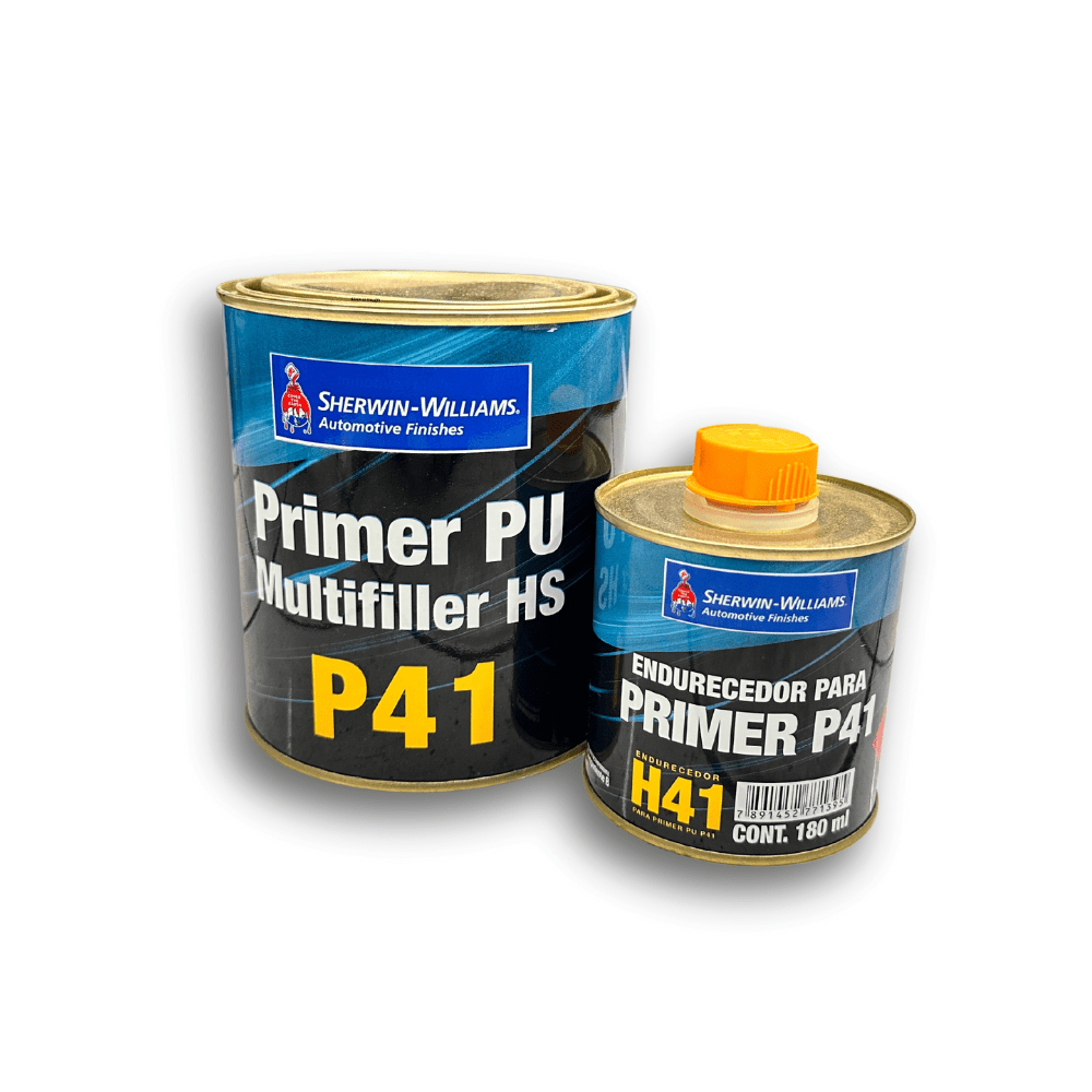 Kit 1/4 GN Primer Poliuretano Multifiller P41 Sherwin Williams1