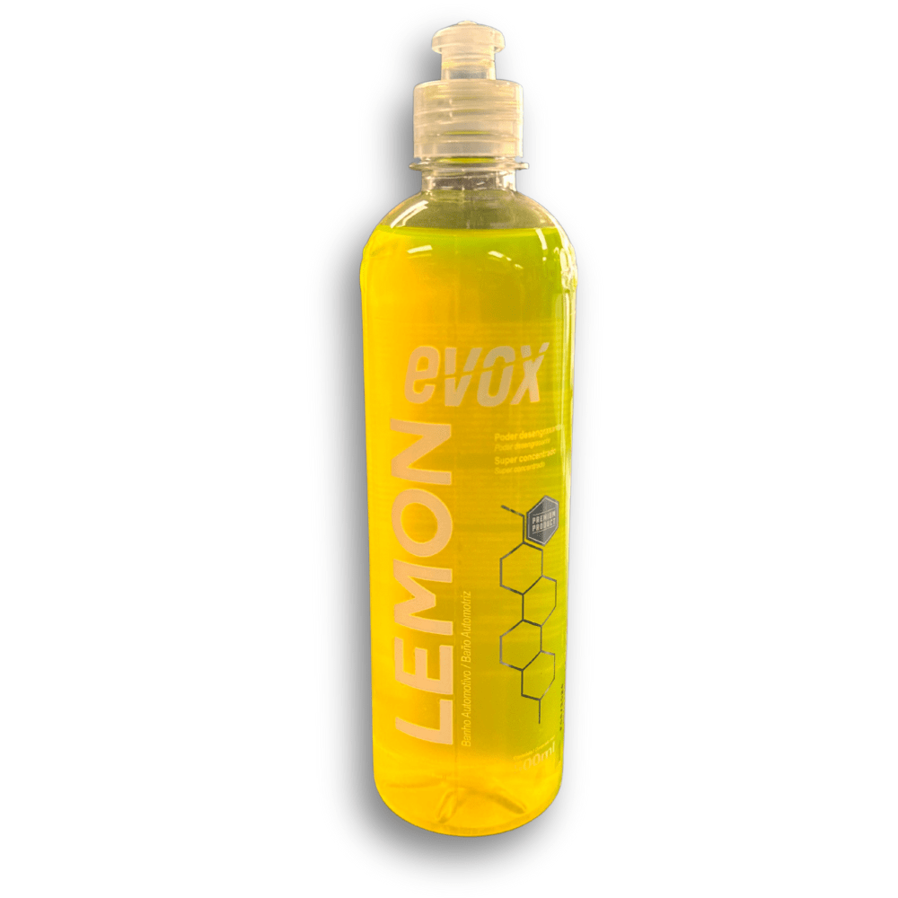 Shampoo Desengrasante Automotriz Lemon Evox 500 ML1