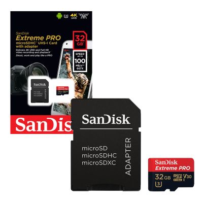MICRO SD 32 GB SANDISK ® CLASE 10 EXTREME1