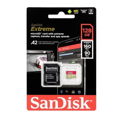 MICRO SD 128 GB SANDISK ® CLASE 10 EXTREME1
