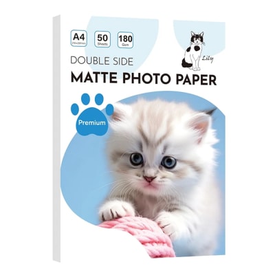 PAPEL LILY 180GRS MATTE DUAL SIDE 50 UNID1 PAPEL LILY 180GRS MATTE DUAL SIDE 50 UNID1