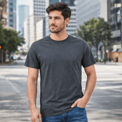 POLERA ALGODON MC UNISEX